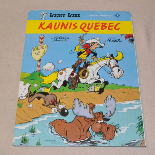 Lucky Luken uudet seikkailut 01 Kaunis Quebec